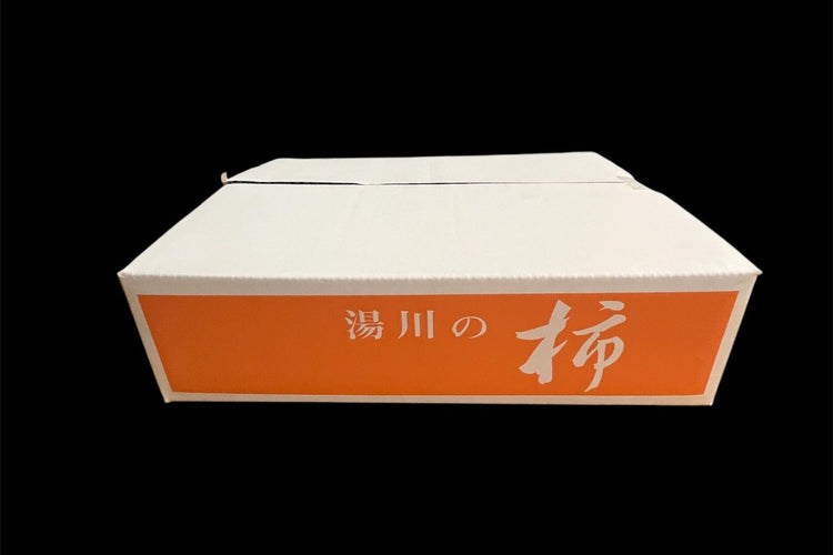 【江戸柿】<干柿や熟柿に!>(優品)3.5kg段ボール箱入り 8〜10玉 300~400g